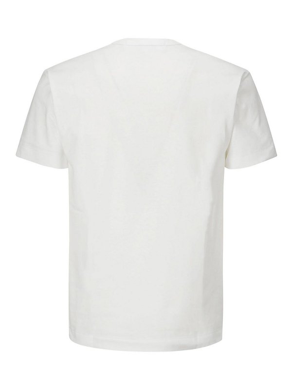 Comme des Garçons Play: Tシャツ online - Tシャツ - 白