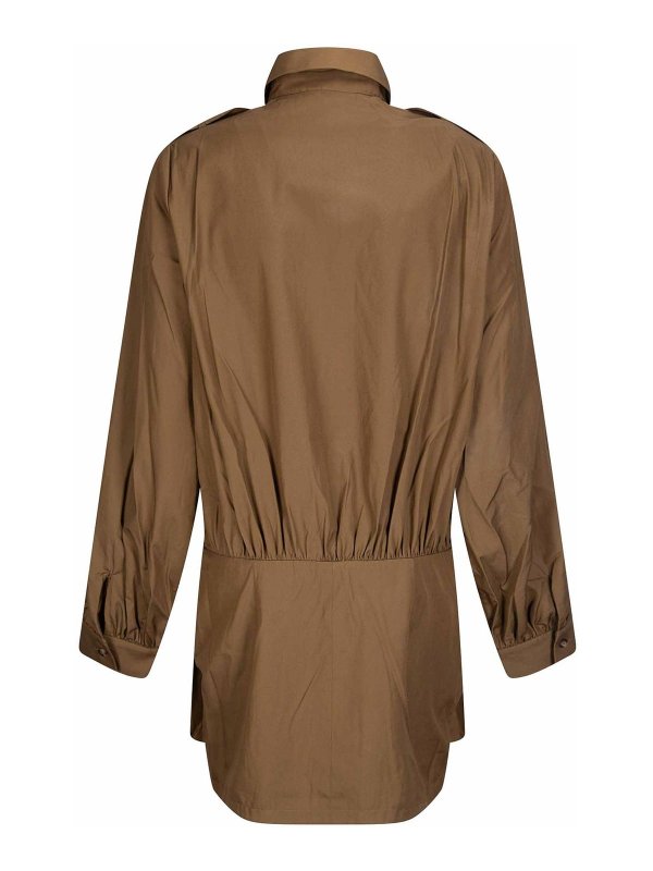 7 FOR ALL MANKIND: short dresses online - Utility Mini Dress Popeline