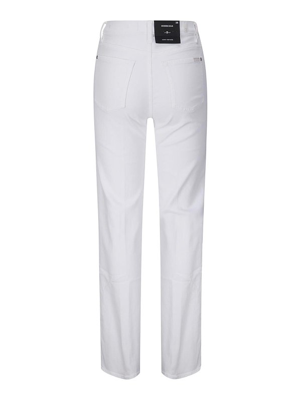 7 FOR ALL MANKIND: Jeans à jambe droite online - Jean Droit - Bleu