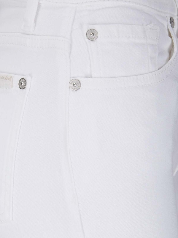 The Best Shops 7 FOR ALL MANKIND: Jeans à jambe droite - Jean Droit - Bleu