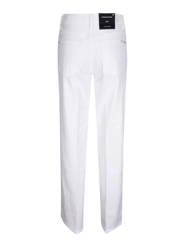 7 FOR ALL MANKIND: ストレートジーンズ online - ストレートジーンズ - ブルー