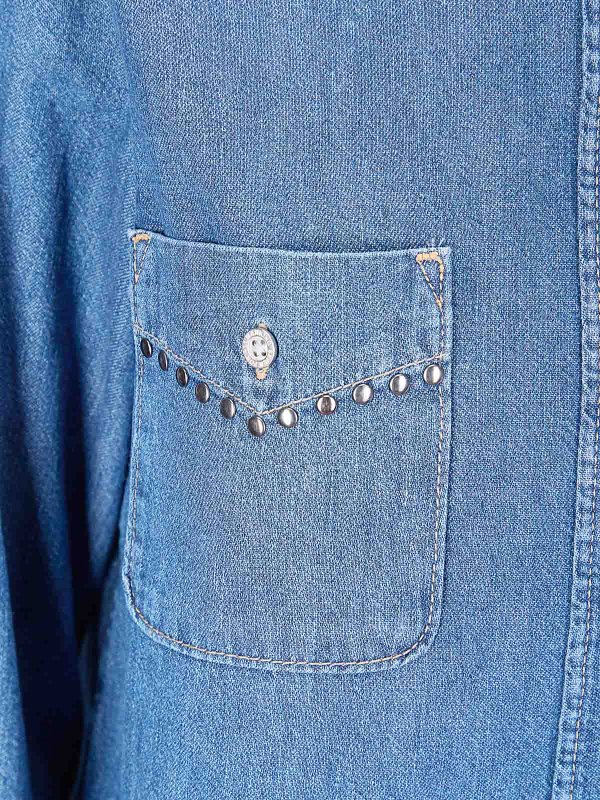 The Best Shops 7 FOR ALL MANKIND: Camisas - Camisa - Denim