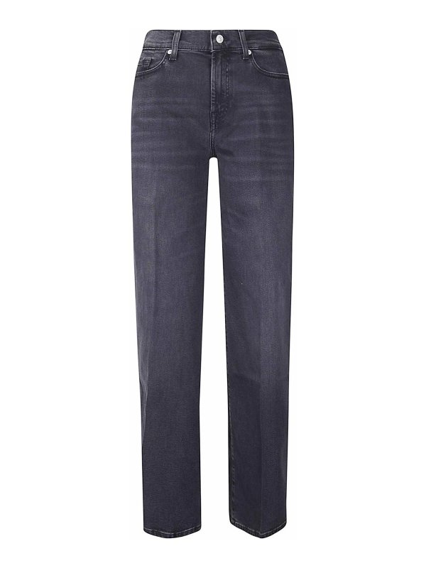 7 FOR ALL MANKIND: straight leg jeans - Lotta