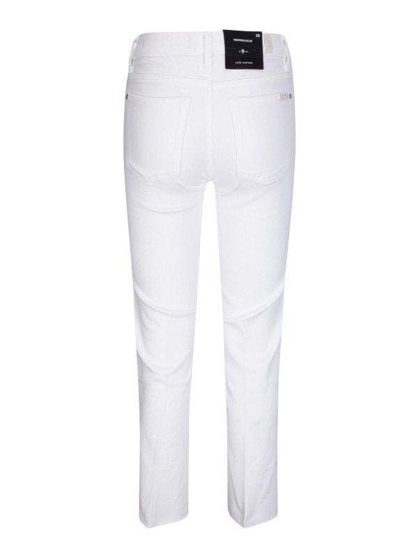 7 FOR ALL MANKIND: ストレートジーンズ online - ストレートジーンズ - ブルー