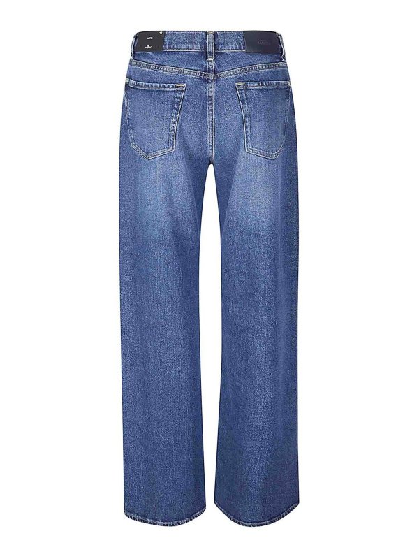 7 FOR ALL MANKIND: straight leg jeans online - Twisted Lotta