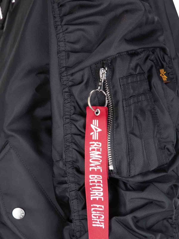 The Best Shops ALPHA INDUSTRIES: bombers - Ma-1 Hooded Bomber Wmn