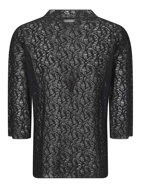 ARCHIVIOB: Suéteres con cuello pico online - Suéter Cuello Redondo - Negro