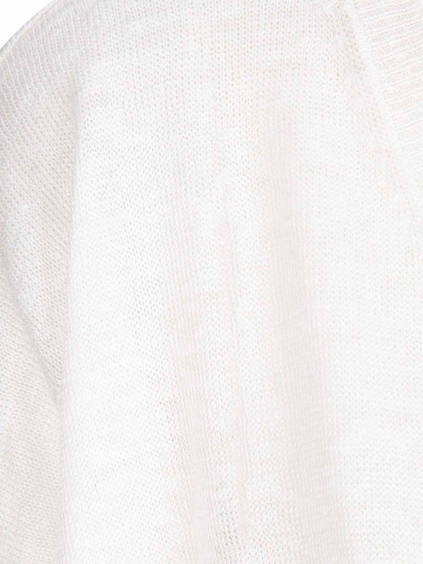 The Best Shops BE YOU: maglia collo a v - Scollo A V Lino