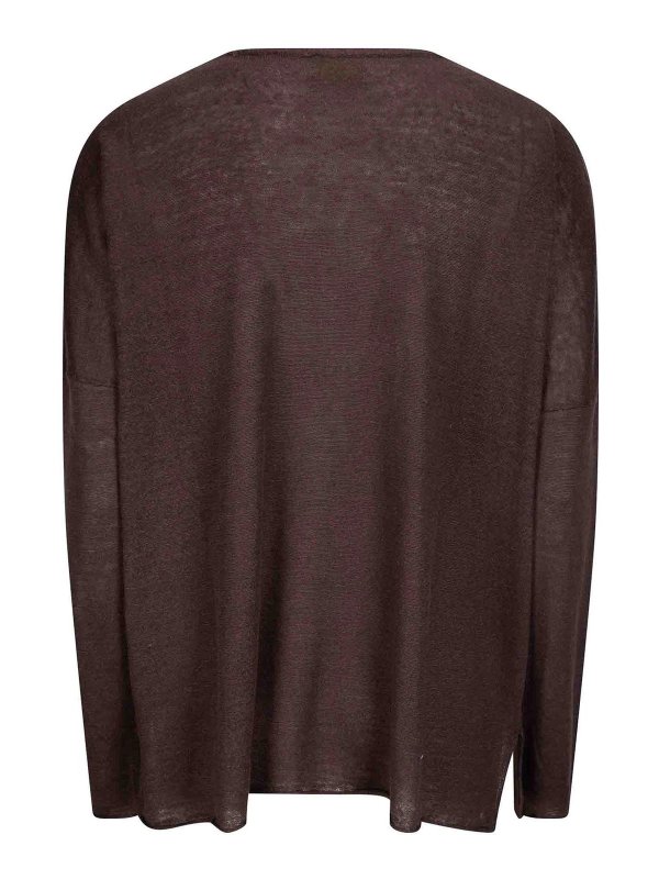 BE YOU: Col en V online - Pull À Col V - Marron