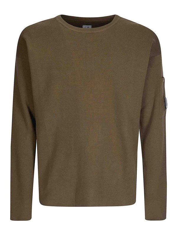 C.P. COMPANY: クルーネック - クルーネック - 緑