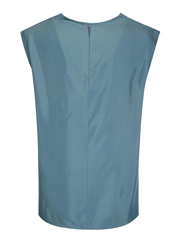 CALVIN KLEIN: Tops & Débardeurs online - Top - Bleu Clair