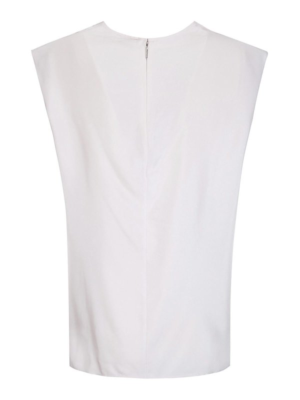 CALVIN KLEIN: Tops & Débardeurs online - Top - Or Blanc