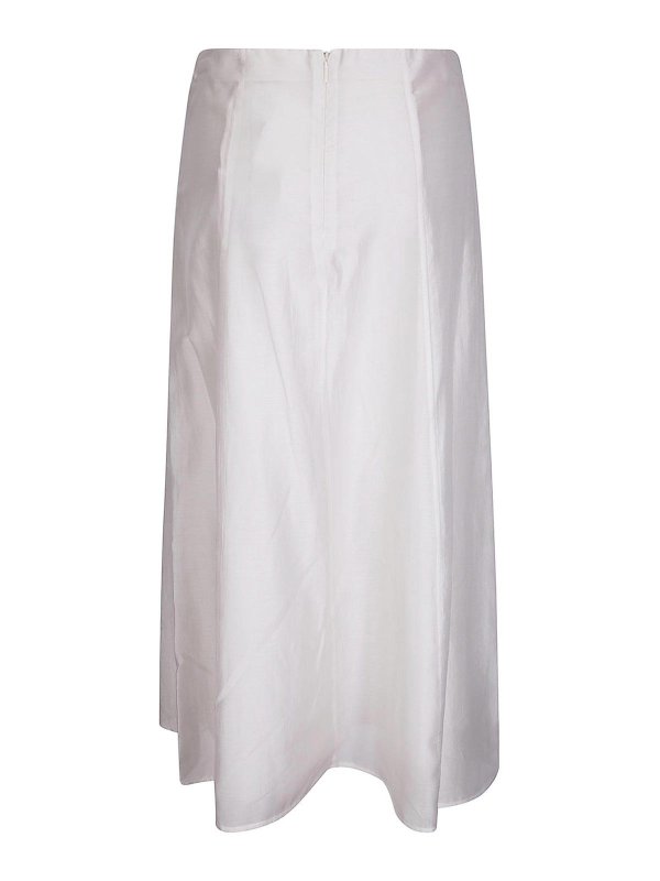 CALVIN KLEIN: Knielange und Midi Röcke online - Midirock - Weißgold