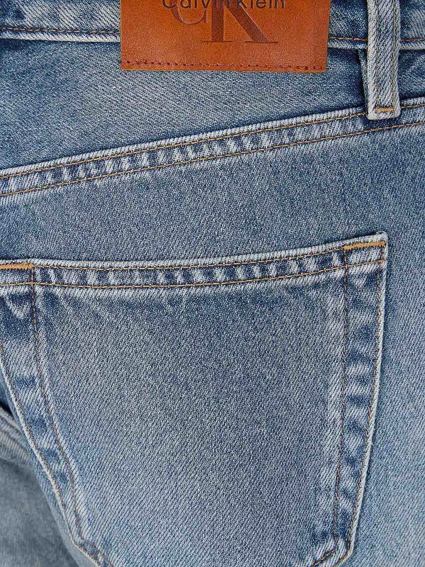 The Best Shops CALVIN KLEIN: straight leg jeans - 90S Straight Basset Blue