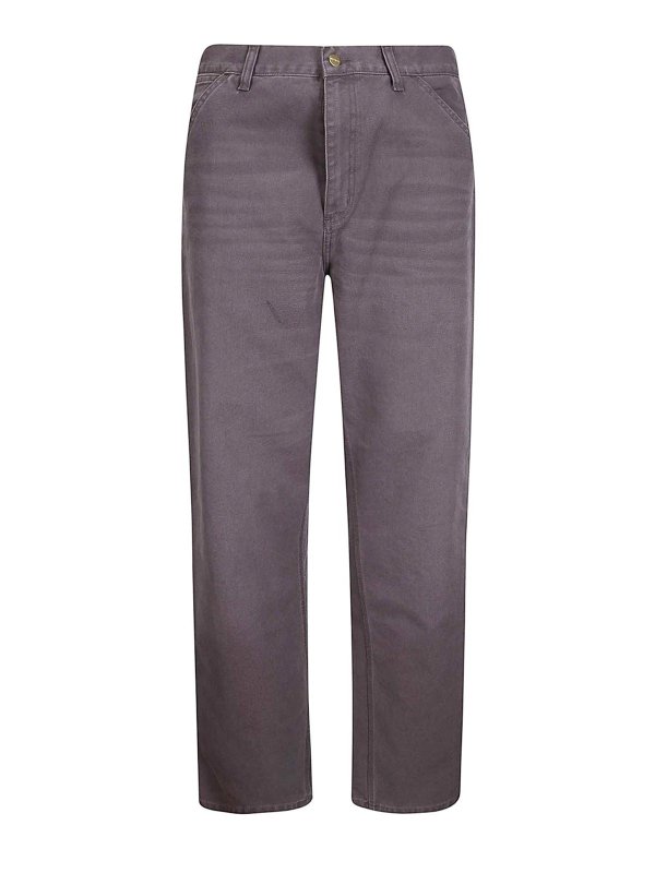 CARHARTT: トラウザーショーツ - ショートパンツ - グレイッシュブラウン