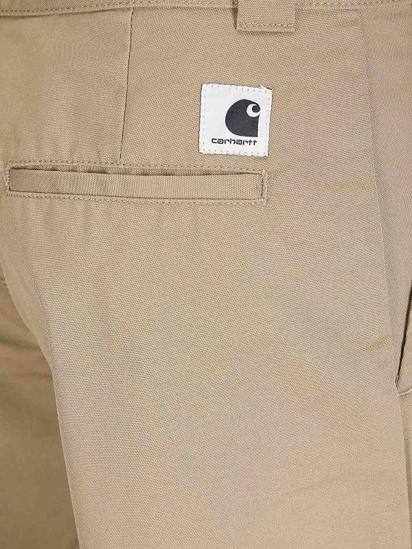 The Best Shops CARHARTT: カジュアルトラウザー - カジュアルパンツ - ベージュ