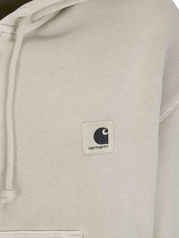 The Best Shops CARHARTT: Sweatshirts & Sweaters - W Hooded Nelson Jacket