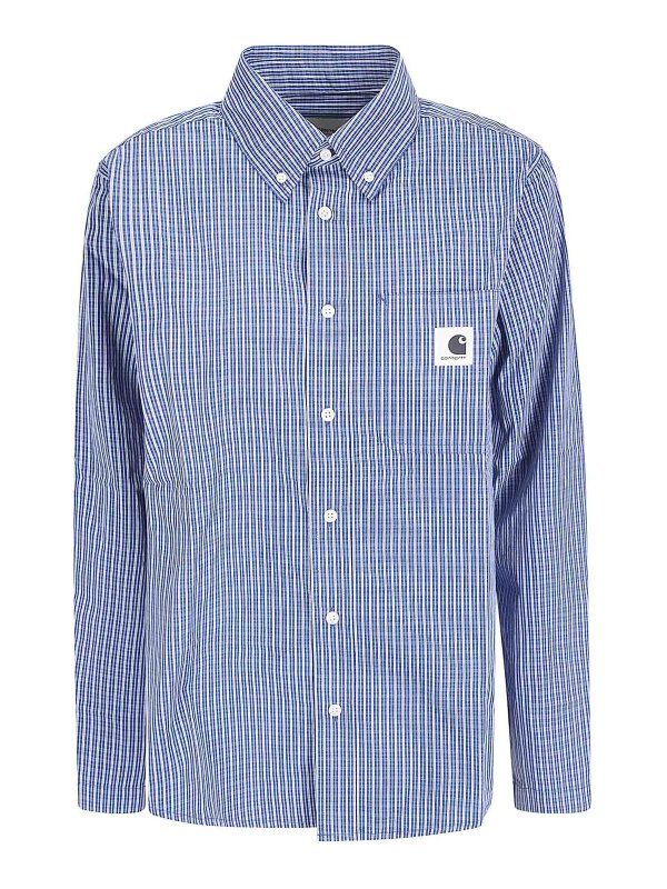 CARHARTT: shirts - W L/S Groff Shirt