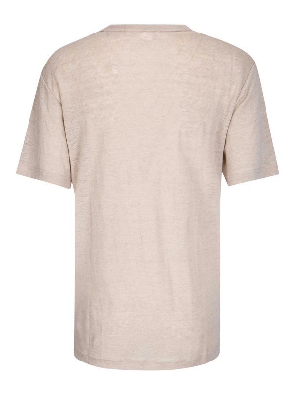 COMME DES GARCONS: T-shirts online - T-Shirt - Beige Clair