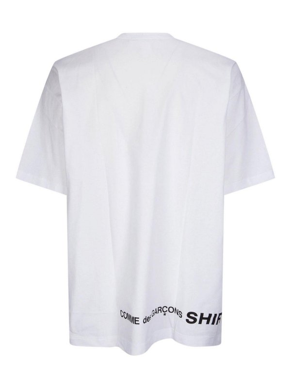 COMME DES GARCONS SHIRT: t-shirt online - T-shirt da uomo lavorata a maglia