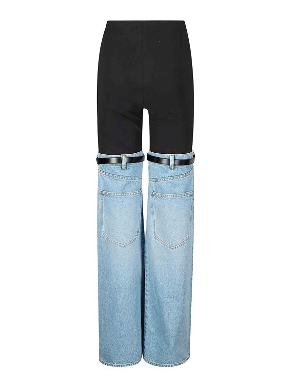 COPERNI: casual trousers online - Hybrid Denim Trousers