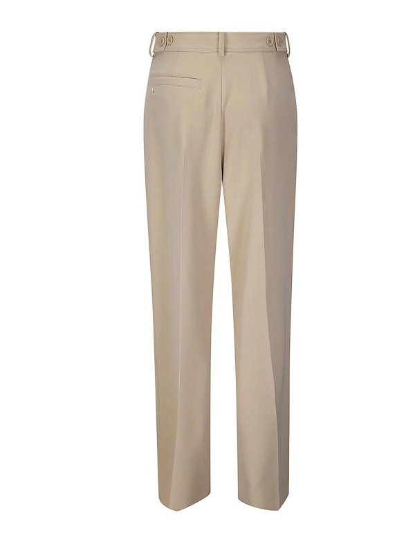 Courreges: Pantalones casual online - Pantalón Casual - Beis