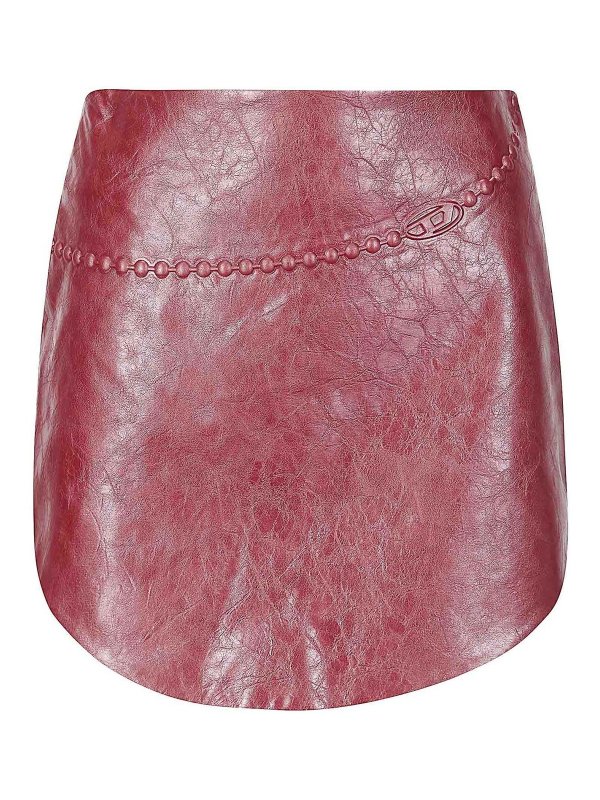 DIESEL: leather skirts - O-Hara