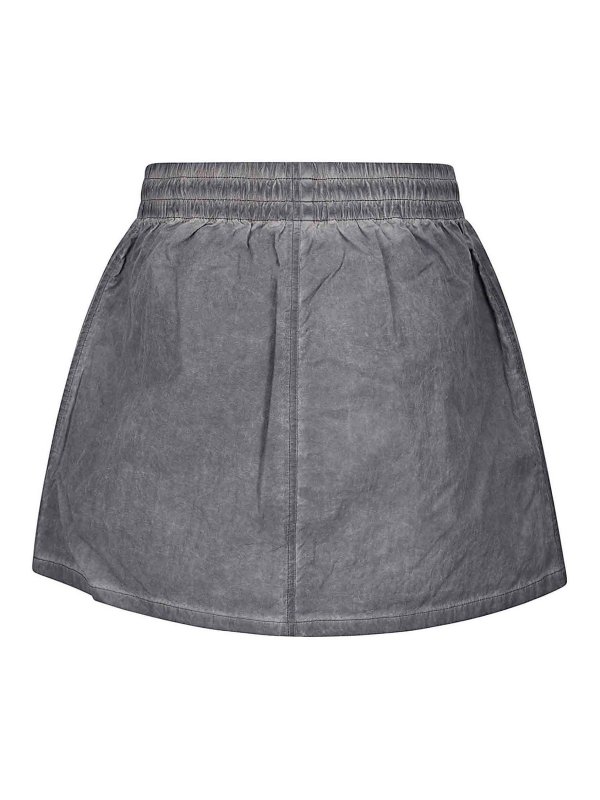 DIESEL: Faldas media pierna y semilargas online - Falda Semilarga - Negro