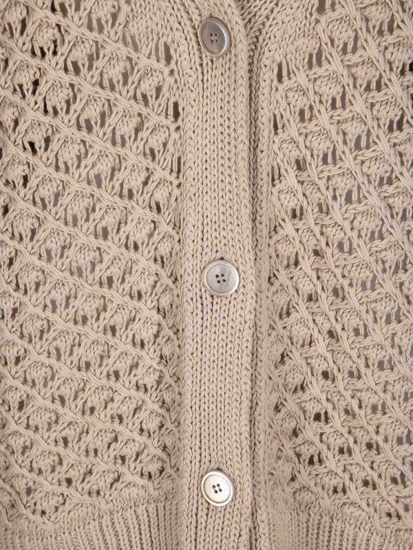 The Best Shops ELY ELY: Cardigans - Cardigan - Beige