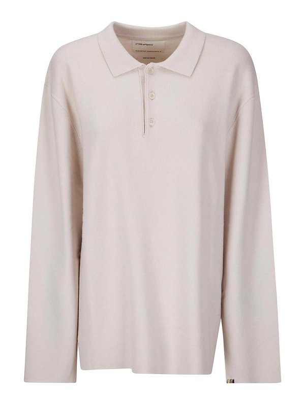 EXTREME CASHMERE: カーディガン - カーディガン - 白