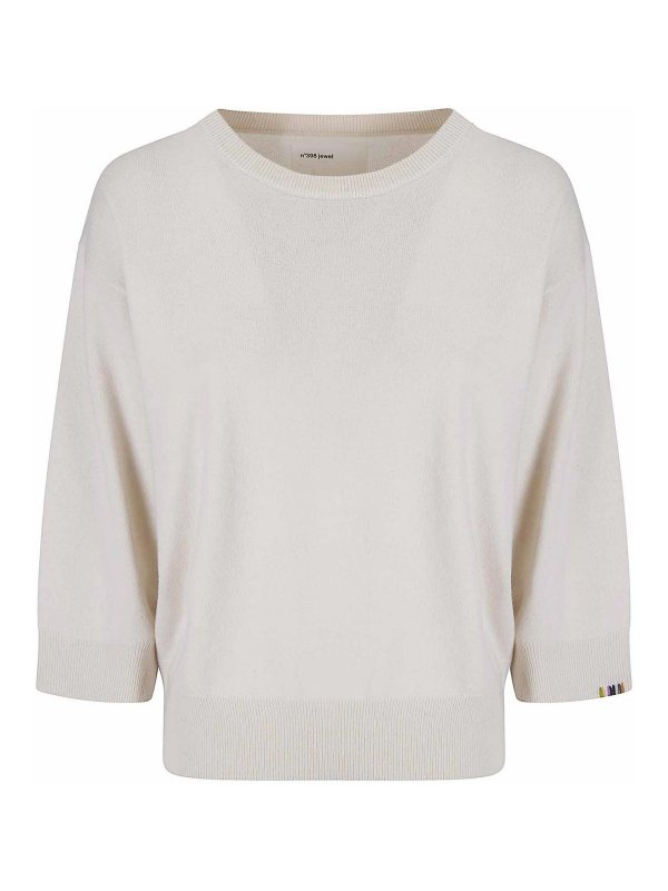 EXTREME CASHMERE: crew necks - Short cashmere sweater