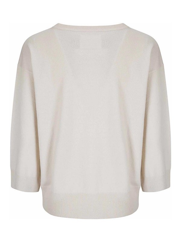 EXTREME CASHMERE: crew necks online - Short cashmere sweater