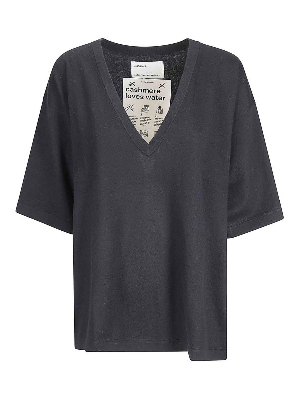 EXTREME CASHMERE: t-shirts - Oversized  T-shirt