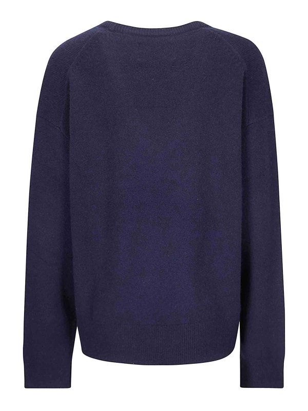 EXTREME CASHMERE: クルーネック online - クルーネック - ダークブルー