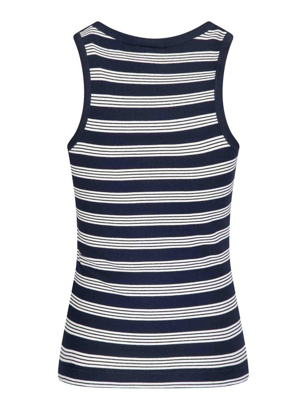 GANNI: Tops & Débardeurs online - Top - Bleu Clair