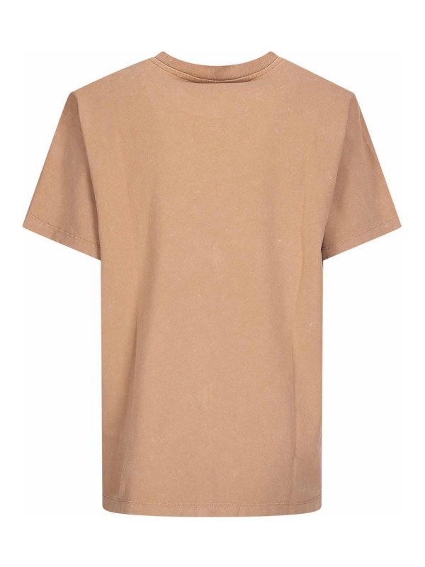 GANNI: t-shirt online - T-shirt effetto lavato Future Essentials