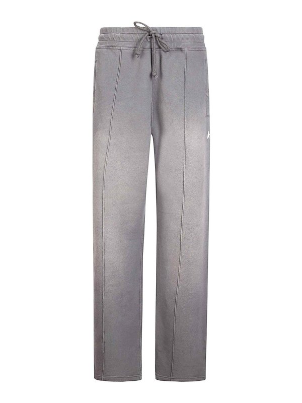 GOLDEN GOOSE: Pantalons de survêt.mes
nt  - Pantalons De Sport - Noir