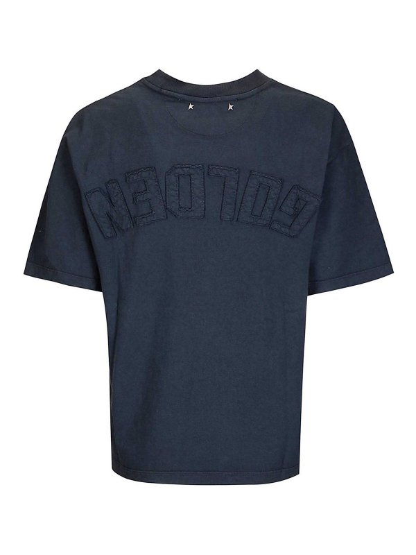 GOLDEN GOOSE: T-shirts online - T-Shirt - Schwarz