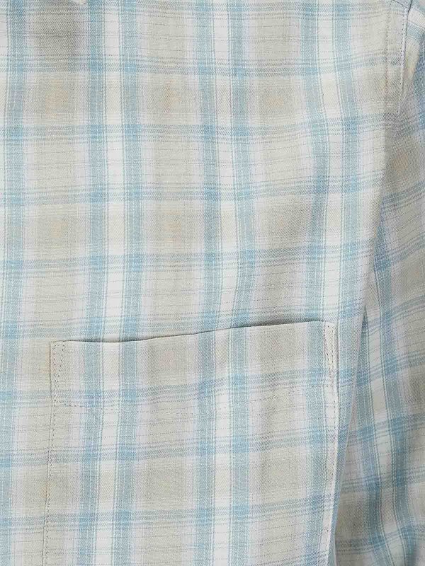 The Best Shops GRAMICCI: shirts - Checkered Ombre Shirt