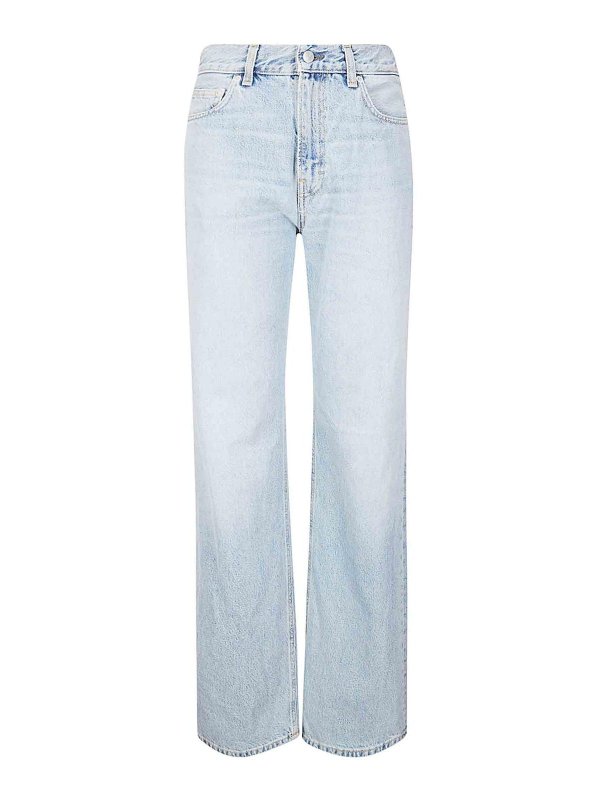HAIKURE: straight leg jeans - Korea Celestial