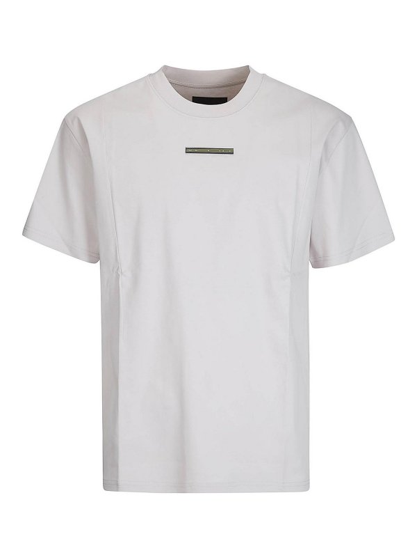 HELIOT EMIL: T-shirts - T-Shirt - Gris Clair