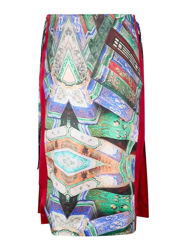 HUI: Jupes midi et au genou online - Jupe Midi - Vert