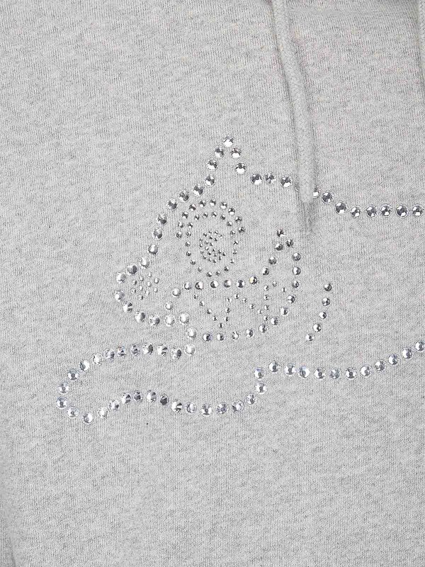 The Best Shops ICECREAM: Felpe e maglie - Felpa popover con cane che corre in cristallo