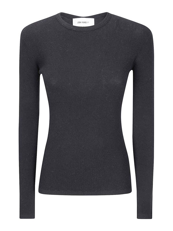 LISA YANG: Camisetas - Camiseta - Negro