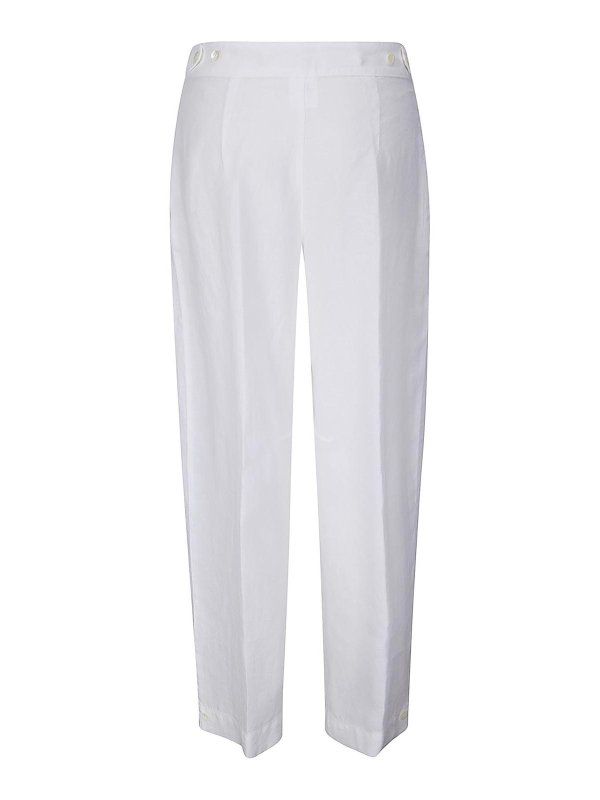 m.s.g.m.: Pantalons casual online - Pantalons Décontractés - Blanc