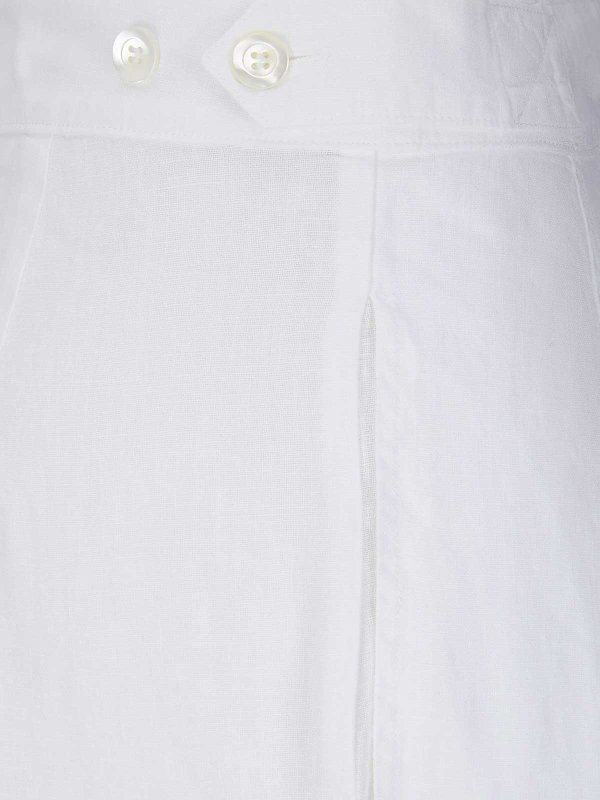 The Best Shops m.s.g.m.: Pantalons casual - Pantalons Décontractés - Blanc
