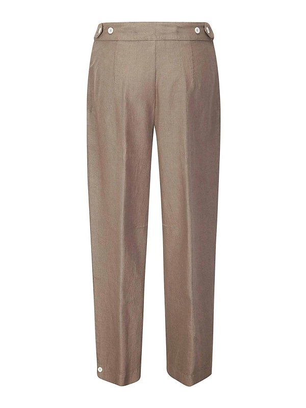 m.s.g.m.: pantaloni casual online - Pantalone Lino