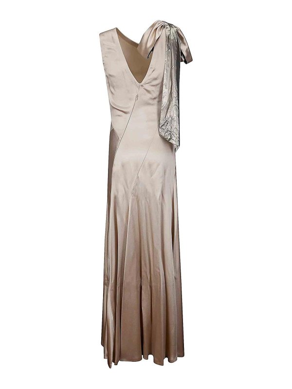 Maison Margiela: マキシドレス online - マキシドレス - 銀