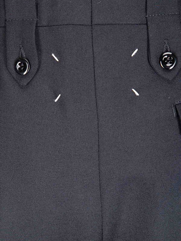 The Best Shops Maison Margiela: Pantalones casual - Pantalón Casual - Negro