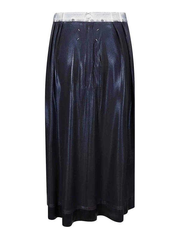 Maison Margiela: Faldas media pierna y semilargas online - Falda Semilarga - Negro